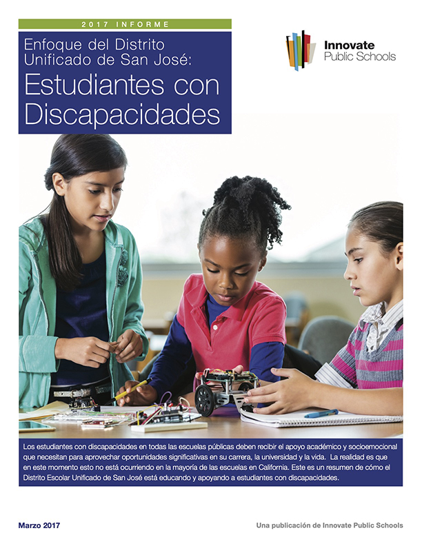 2017 Perfil de Estudiantes con Discapacidades en las Escuelas Dentro del SJUSD 2017 Perfil de Estudiantes con Discapacidades en las Escuelas Dentro del SJUSD