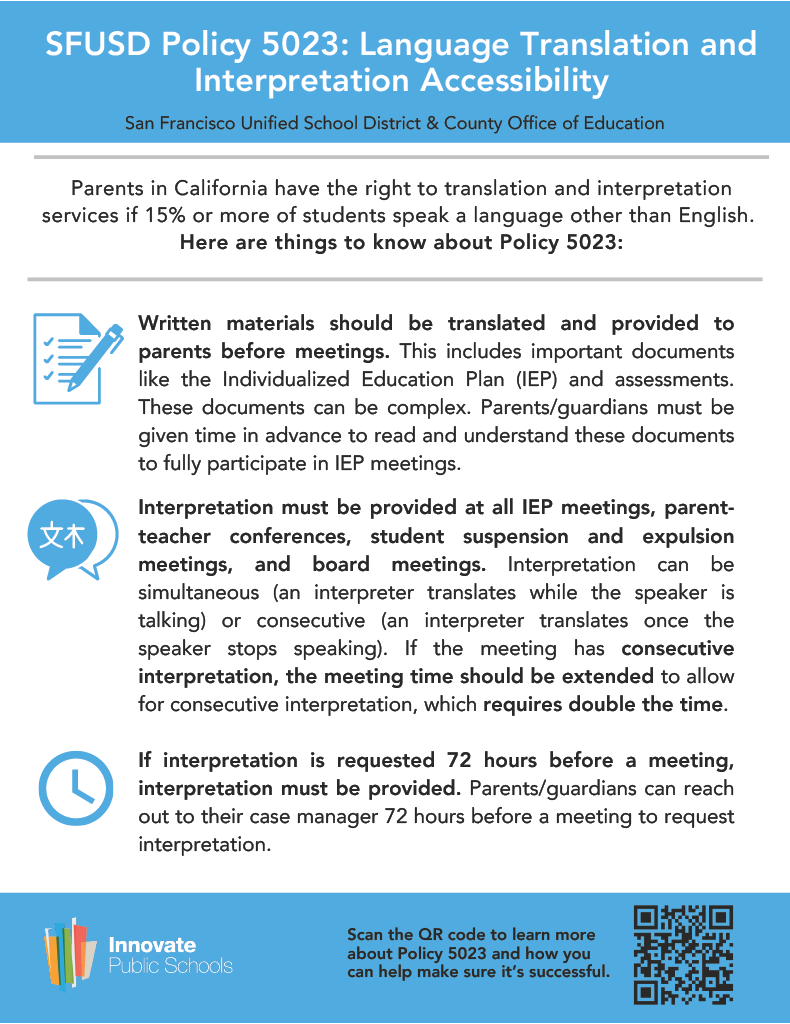 SFUSD Policy Page Updates - English SFUSD Policy Page Updates - English
